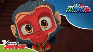 🐵 O maimuță năzdrăvană  Eroii în Pijama  Disney Junior România [upl. by Daeriam]