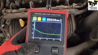 Quick misfire detection with the GTC505 Engine Ignition Analyzer [upl. by Scarito889]