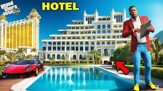 GTA 5  Franklin Open The Best Hotel In Los Santos GTA 5   MOTEL MANAGER [upl. by Edi]