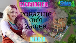 🔮KRAINA MAGII 🔮 zbudowałam zamek jak Hogwart 2️⃣ The Sims 4 [upl. by Wil]