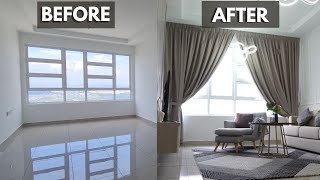 We Did A Makeover For A 900 Sqft Property Transforming It Into A Luxury Condo Masterpiece  Malaysia [upl. by Danell]