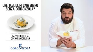 Tagliolini al tartufo di Gorgonzola  Le Ricette di A Cannavacciuolo [upl. by Odrareve]