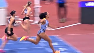 Womens 60m  Belgrade Indoor meeting 2024 [upl. by Nnaylloh]