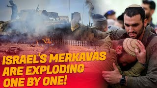 Israels Merkavas Are Exploding One by One Israel Faced a Nightmare in Khan Yunis [upl. by Xam565]