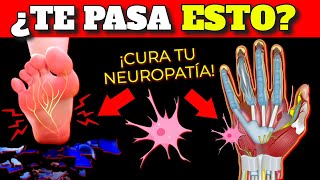 VITAMINAS para SANAR la NEUROPATÍA y LOS NERVIOS DAÑADOS DOLOR PIES y MANOS [upl. by Enitsirc]