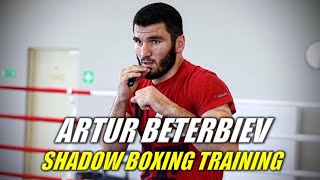 Artur Beterbiev Shadow Boxing Training [upl. by Jodoin506]