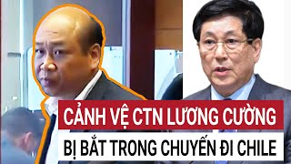 Cảnh vệ Chủ tịch nước Lương Cường bị bắt giữ trong chuyến thăm tới Chile [upl. by Nemsaj]