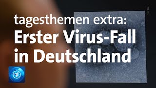 Erster CoronavirusFall in Deutschland  tagesthemen extra [upl. by Javier385]