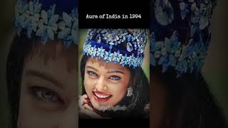 Golden Year of Indian Beauty 1994👑 aishwarya india sushmitasen trending subscribe viralvideo [upl. by Anma]