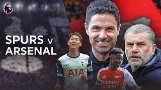 An Intense Classic Like Youve Never Seen It Before  Spurs 23 Arsenal 202324  PL Raw [upl. by Asiel]