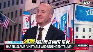 MSNBC  VoteVets Max Rose Gets Right To The Point About Trump Being An Incompetent Traitor [upl. by Ilrac]