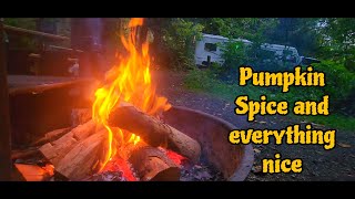 Pumpkin spice and everything nice A cozy Campfire [upl. by Rech]