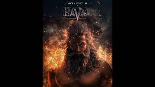 VickyKaushal stars as Chiranjeevi Parashurama in Mahavatar movie directed by AmarKaushik [upl. by Ainnek591]