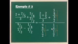 Fracciones Algebraicas  Ejercicios complejos o combinados  PARTE 2 [upl. by Yrollam575]