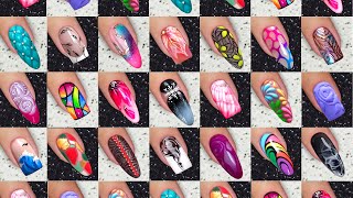 Nail Art Designs 20nails  Best Nail Art Compilation [upl. by Etsirhc]