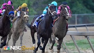 Preakness Stakes 2019 FULL RACE jockey John Velazquez thrown from horse  NBC Sports [upl. by Tia]