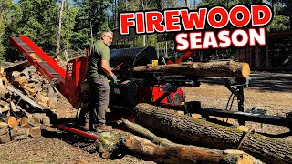 FAST Firewood with the japafirewoodprocessors 365 Pro [upl. by Anilok]