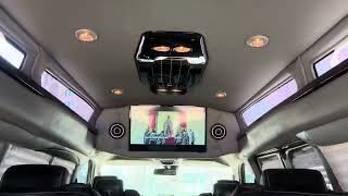 2020 9 Passenger 4x4 Explorer Hightop Conversion Van Entertainment On Wheels Must See [upl. by Koeppel432]