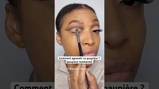 Cut crease sur paupière tombante maquillagefacile maquillageyeux makeup maquillage cutcrease [upl. by Tracie]