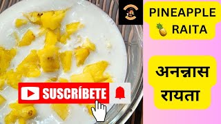 PINEAPPLE 🍍 RAITA [upl. by Elisha]