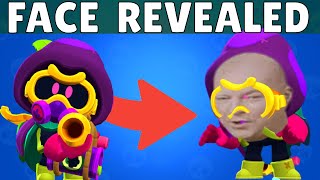 Brawlers Face Reveal  Behind The Mask  Brawl Stars [upl. by Anna838]