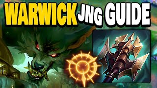 Learn how to play Warwick Jungle in Season 14 [upl. by Nalahs264]