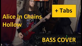 Alice In Chains  Hollow  Bass Cover  Tabs Vision JB10 [upl. by Nafets105]