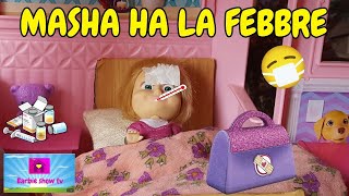 Le avventure di Masha ep74 MASHA HA LA FEBBRE [upl. by Norred]