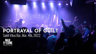 PORTRAYAL OF GUILT live at Saint Vitus Bar Mar 4th 2022 FULL SET [upl. by Pauline924]