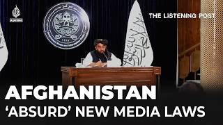 What has Taliban rule meant for media in Afghanistan  The Listening Post [upl. by Aizat]