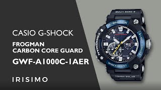 CASIO GSHOCK FROGMAN GWFA1000C1AER CARBON CORE GUARD  IRISIMO [upl. by Suzan201]