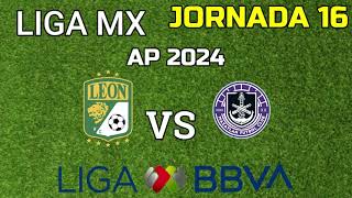 LEON VS MAZATLAN JORNADA 16 HORARIO FECHA Y CANAL [upl. by Namso]