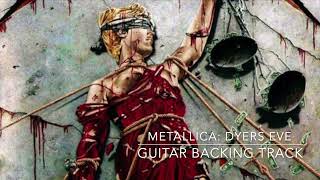 Metallica Dyers Eve  Guitar Backing Track W Original Vocals [upl. by Seuqramed]