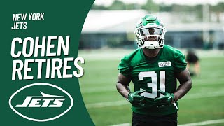 Tarik Cohen Retires  New York Jets Breaking News [upl. by Mera821]