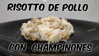 RISOTTO DE POLLO Y CHAMPIÑONESCOCINA CON PILAR [upl. by Gabi]