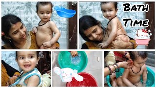 How to bath baby Easily and Safely 8months old Bathing Vlog Video🧖‍♀️ youtubevideos vlogs [upl. by Nairrad371]