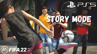 FIFA 22  Story Mode PS5 4K Gameplay [upl. by Symer]