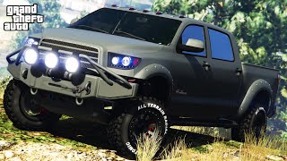 Vapid Contender Review amp Best Customization  GTA 5 Online  Toyota Tunder Devolro Diablo  4X4 NEW [upl. by Duwe840]