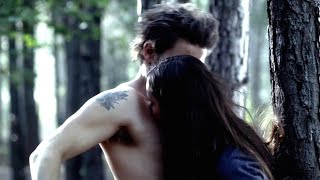 The Vampire Diaries 4x02 Elena And Stefan Make Out In The Woods [upl. by Eojyllib]