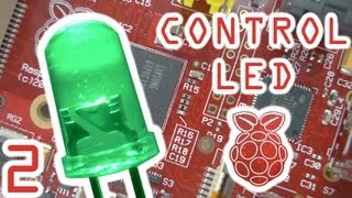 Controlling an LED with the Raspberry Pi  Part 2 [upl. by Akkim934]