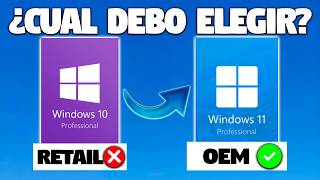 ¿Qué LICENCIA WINDOWS debo elegir  Activar Windows 1110 Pro [upl. by Annoynek]