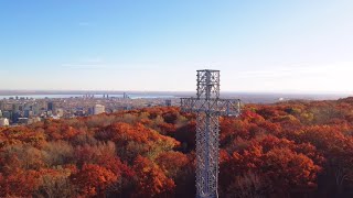 Mont Royal Montreal in the Autumn light [upl. by Assylla774]