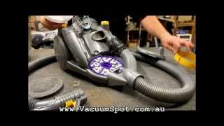 Dyson DC08 Bagless Vacuum Cleaner Filter Change how to check amp change your filters [upl. by Arahas]