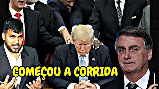 Ele VIROU o Jogo e Assumiu a Liderança  Trump  Bolsonaro Traça Estratégia Para Elegibilidade [upl. by Renrag]