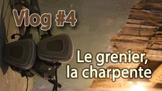 Le grenier on découvre la charpente Vlog rénovation 4 [upl. by Trask]