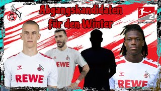 1 FC Köln SorgenkinderAbgangskandidaten für den kommenden Winter Wer hat keine Zukunft beim FC [upl. by Arerrac]