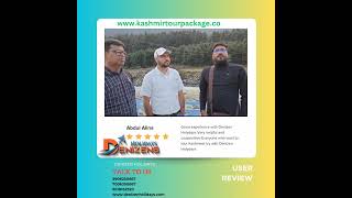 Testimonials Denizen holidays Kashmir gulmerg travel mountains gulmargkashmir [upl. by Havot]