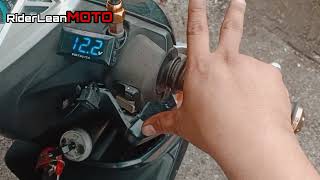 MIO MX 125 STARTER RELAY TROUBLE SHOOTING [upl. by Richmal]