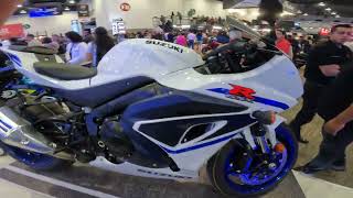 suzuki gsxr 1000 2024 expectacular en expo moto 2023 [upl. by Arsuy]