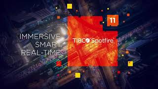 TIBCO Spotfire 11  Immersive Smart Realtime [upl. by Ennaus]